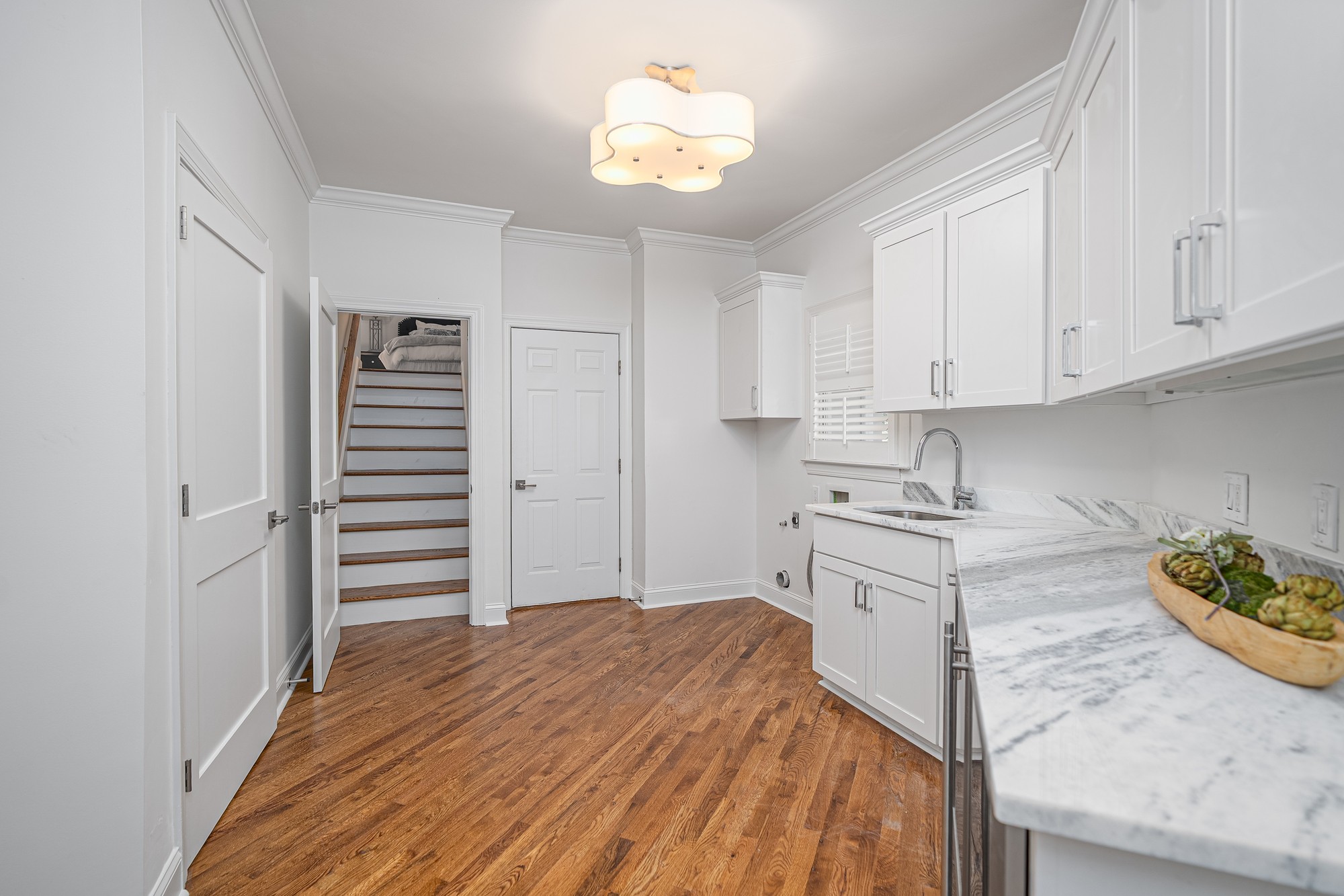 The Mudroom after